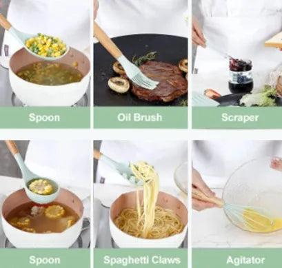 Kit 12 Peças de Silicone