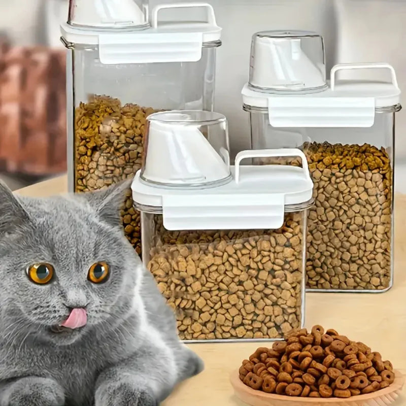 Kit de Potes Herméticos com Medidor