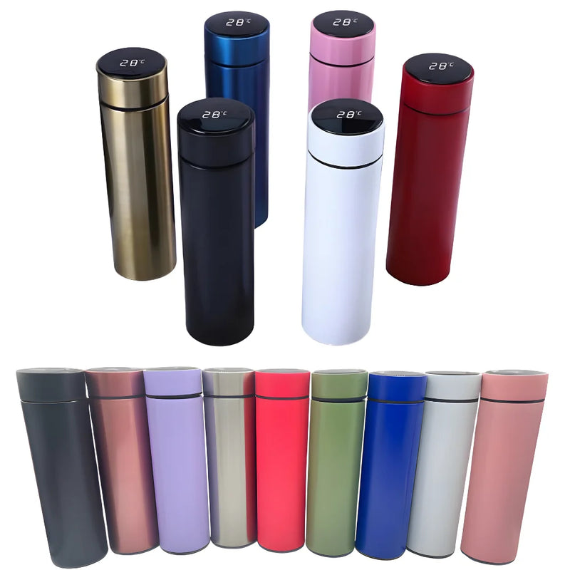 Garrafa Térmica Inox - Sensor Inteligente (500 ml)