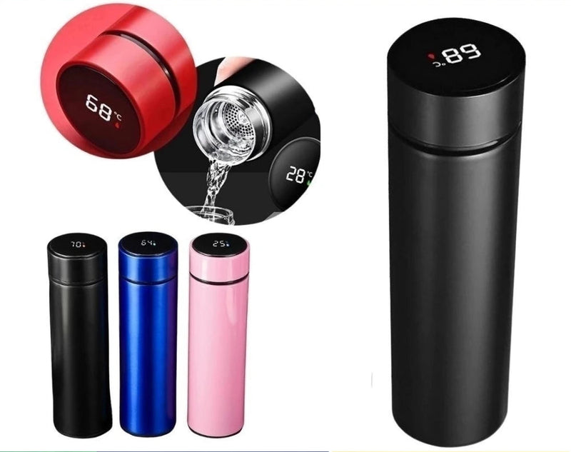 Garrafa Térmica Inox - Sensor Inteligente (500 ml)