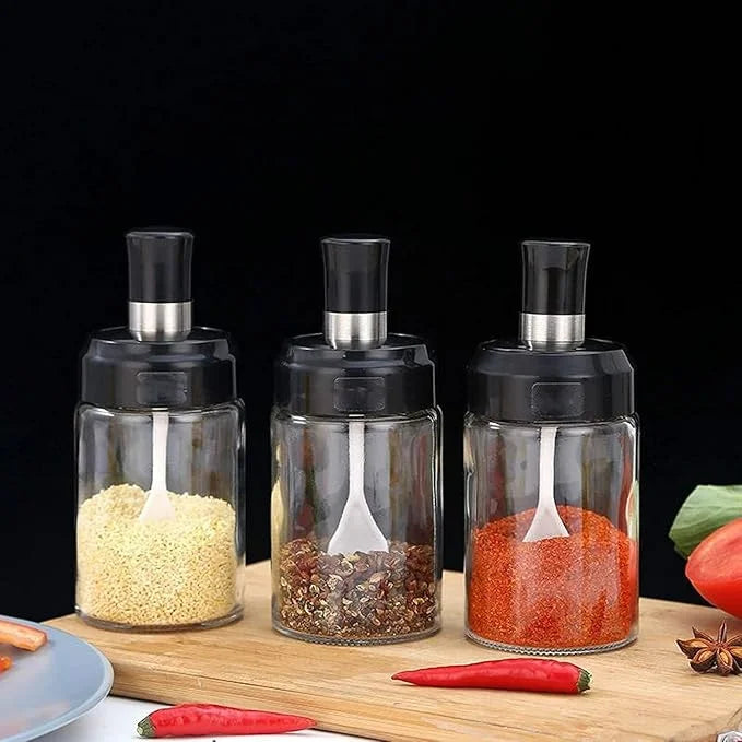 Pote de Vidro para Temperos